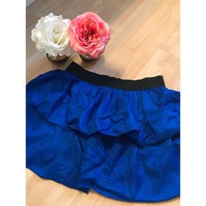 Layered Blue Skirt